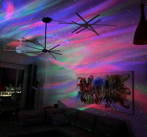 🌌 PROJECTEUR AURORA™ RÉVOLUTIONNAIRE - Galaxie Boréale Magique ✨