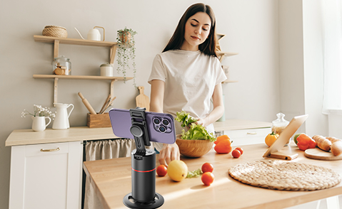 🎯 TRÉPIED IA RÉVOLUTIONNAIRE 360° - Suivi Automatique Intelligent