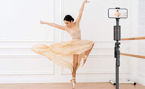 🎯 TRÉPIED IA RÉVOLUTIONNAIRE 360° - Suivi Automatique Intelligent