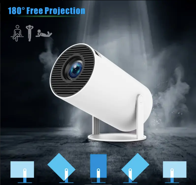📽️ PROJECTEUR HY300 PRO RÉVOLUTIONNAIRE - Wi-Fi 6 + BT5.2 Android ⚡